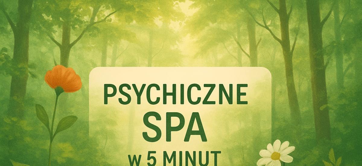 Psychiczne SPA – jak zadbać o swoje emocje