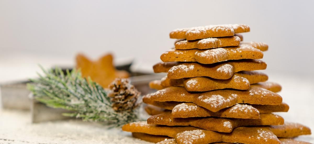 Kruche ciastka maślane gwiazdki  – idealne na święta