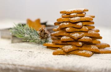 Kruche ciastka maślane gwiazdki  – idealne na święta